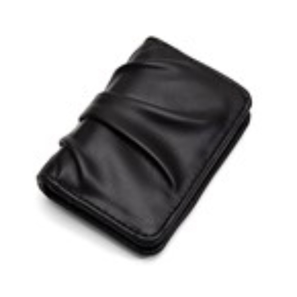 Credit Card Leather Snap Wallet - Picture 2 of 7